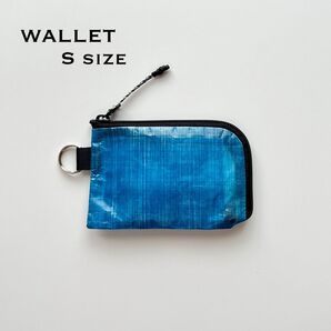 ウォレット L字ファスナー S(DCF ダイニーマ1.43oz)ブルー