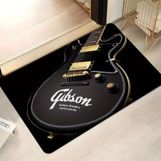 【新品】Gibson ギブソン ラグ マット カーペット レスポール インテリア