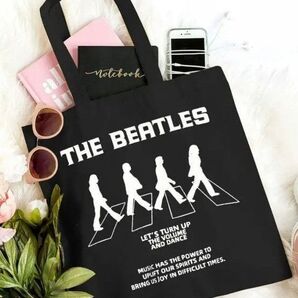 【新品】BEATLES ビートルズ トートバッグ エコバッグ アビーロード バッグ