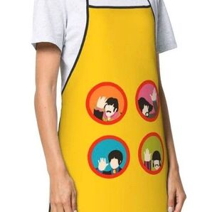 【新品】BEATLES ビートルズ エプロン イエローサブマリン アニメ 防水 撥水