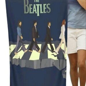 【新品】BEATLES ビートルズ タオル バスタオル タオルケット 大判 アビーロード
