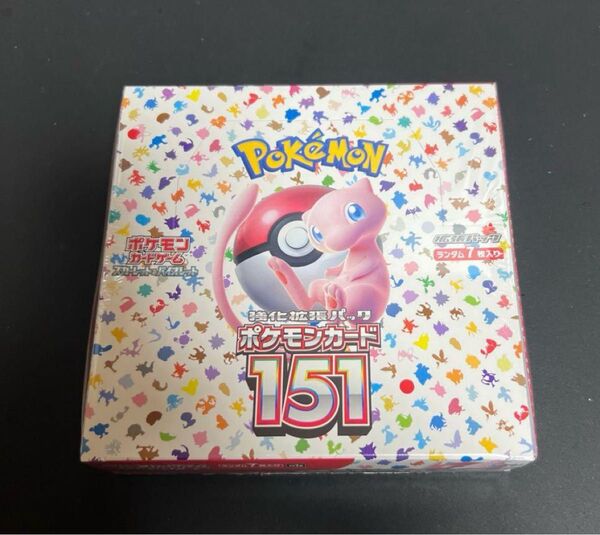 ポケモンカードゲーム 151 未開封BOX(シュリンク付き)