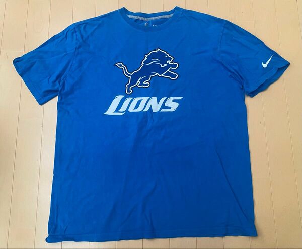 ナイキ NFL デトロイトライオンズ アメフトTシャツ