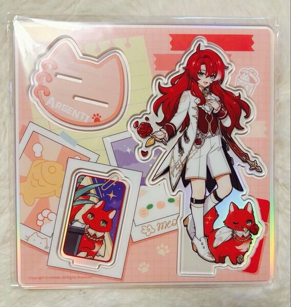 崩壊スターレイル 崩スタ スタレ ちびネコシリーズ アクリルスタンド アクスタ アルジェンティ