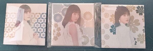 山下美月・遠藤さくら・柴田柚菜【乃木坂46】マグネット3個