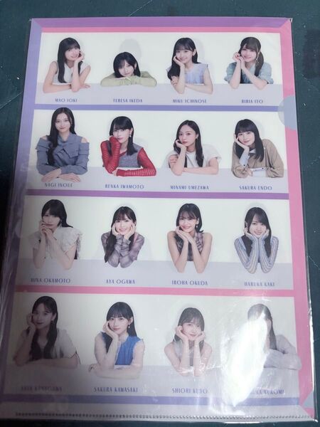 乃木坂46 3期生 A4クリアファイル④