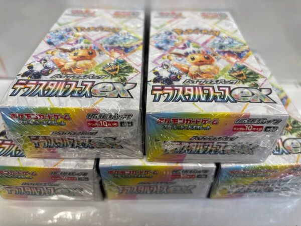 即日発送!テラスタルフェスex 5box シュリンク付き