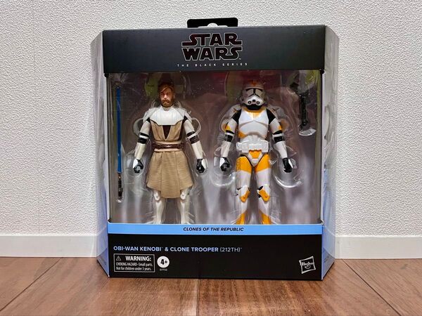 未開封 スターウォーズ ブラックシリーズ オビワンケノービ 212クローントルーパー