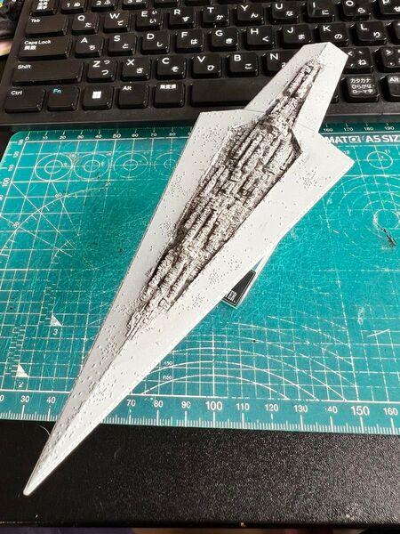 スターウォーズ プラモデル ビーグルモデル スーパースターデストロイヤー 完成品