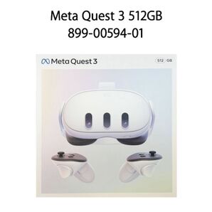 最安値!【新品未開封】Meta メタ Meta Quest 3 512GB 899-00594-01