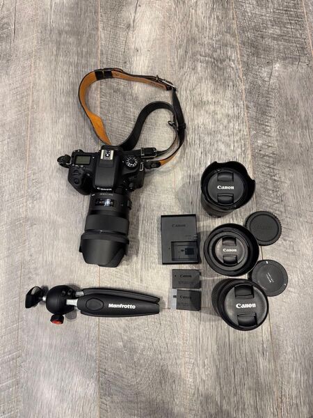 Canon EOS8000D SIGMA単焦点レンズ付き ダブルズームキット Canon&SIGMA単焦点レンズセット