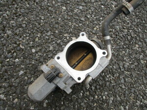 # Jaguar XJ throttle body butterfly used X350 198500 part removing equipped position sensor computer module ECU #