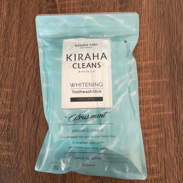 ラスト値下げ キラハクレンズ KIRAHA CLEANS 30包 株式会社ハハハラボ