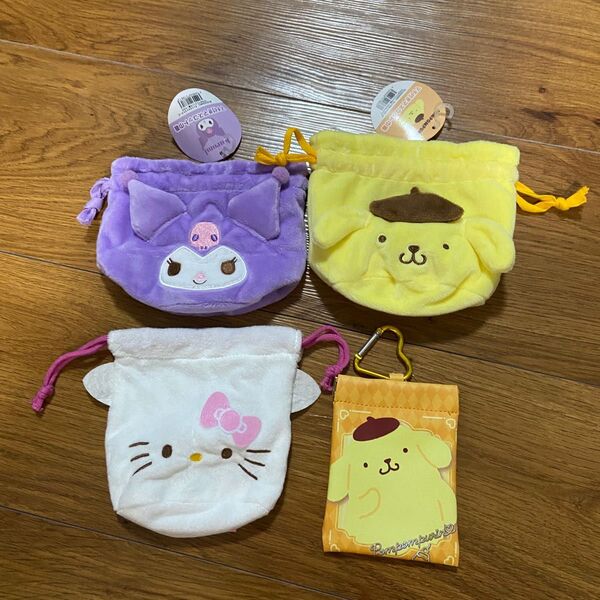サンリオキャラクターズ ポーチ 巾着