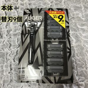 貝印 KAI AUGER5枚刃カミソリ 本体+替刃9個