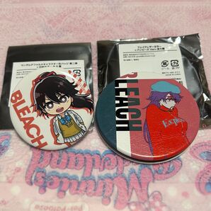 バンビ 缶バッジ、フェイクレザーミラー BLEACH WORLD ブリーチ