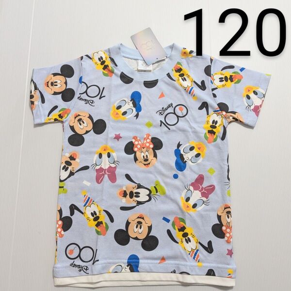 DISNEY ミッキー&フレンズ Tシャツ 120