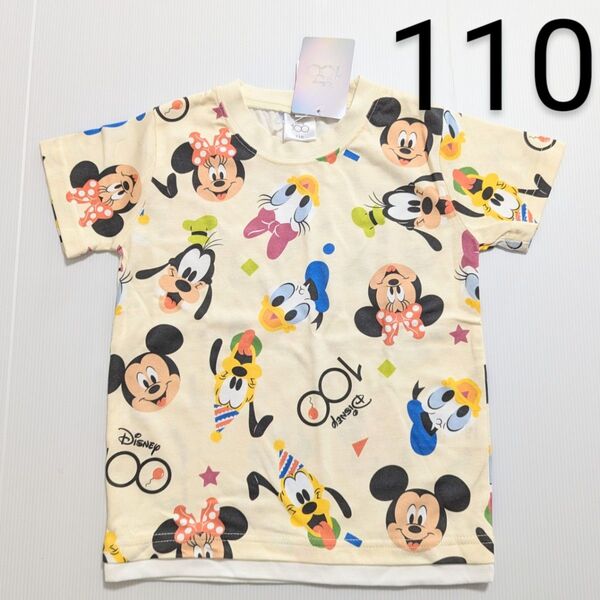 DISNEY ミッキー&フレンズ Tシャツ 110