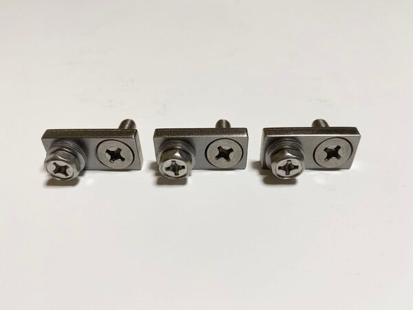 3set usナンバーフレームステー ステンレス製