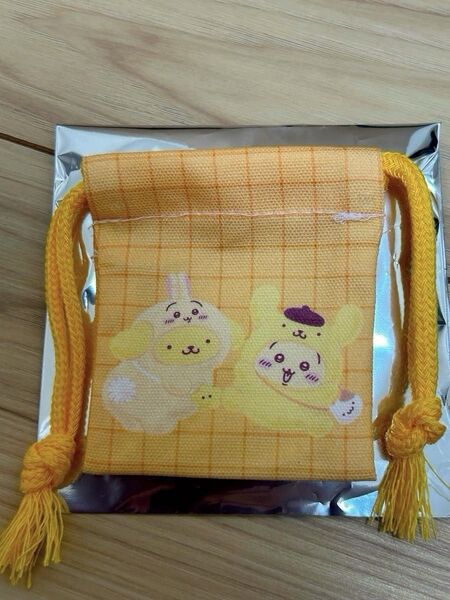 サンリオ ちいかわ ノベルティ 巾着 うさぎ ポムポムプリン プリン バッグ ポーチ 非売品 巾着袋