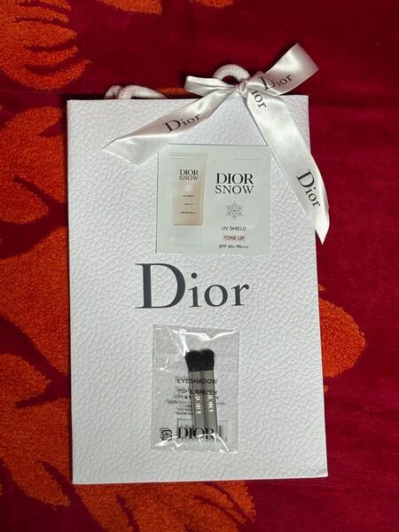 Dior アイシャドウチップ&ブラシ セット