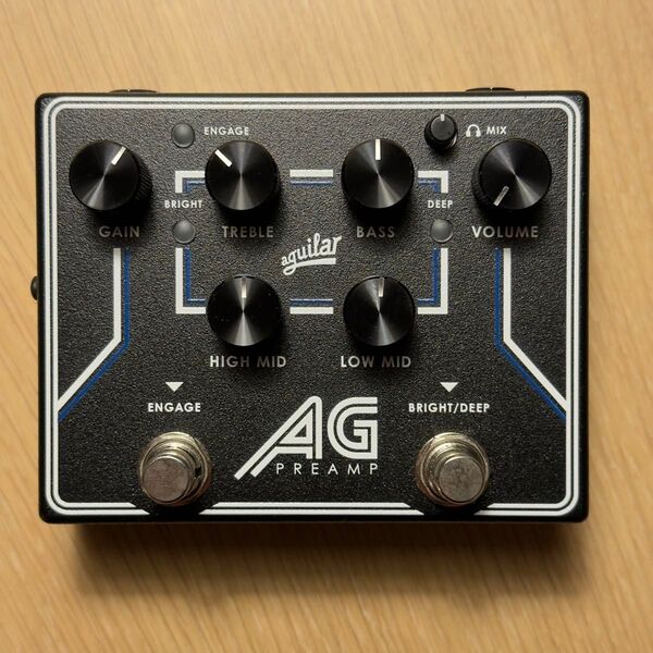 【ほぼ未使用】AGUILAR アギュラー AG Preamp プリアンプ DI ベースプリアンプ ダイレクトボックス