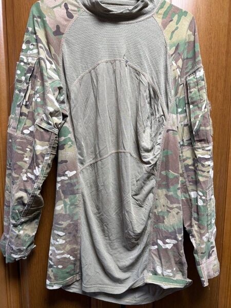 米軍放出品 MASSIF コンバットシャツ OEF-CP マルチカム Sサイズ