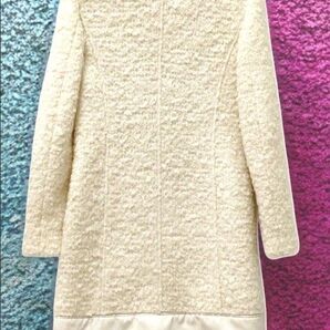 チラ魅せゴールド!19aw定26万ヌメロホワイトロングコートN°21マヌーシュ ルイヴィトン ドルチェ&ガッバーナ ランバン