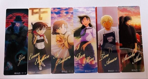 名探偵コナン トムス 黄昏時 特典アクリルしおり コナン灰原哀毛利蘭安室透赤井秀一ジン
