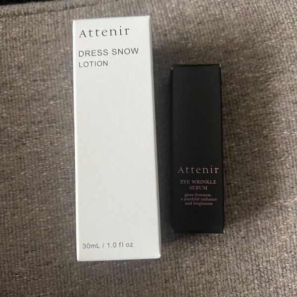 アテニア ドレススノーローション 30ml& アイ リンクルセラム 3gセット