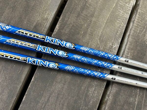 ATTAS KING アッタス キング 4R FW用 3本セット ピン G410 G425 G430 G440 スリーブ付き