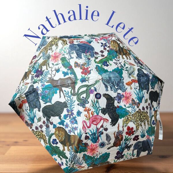 Folding umbrella 晴雨兼用 折りたたみ傘 ナタリーレテジャングル