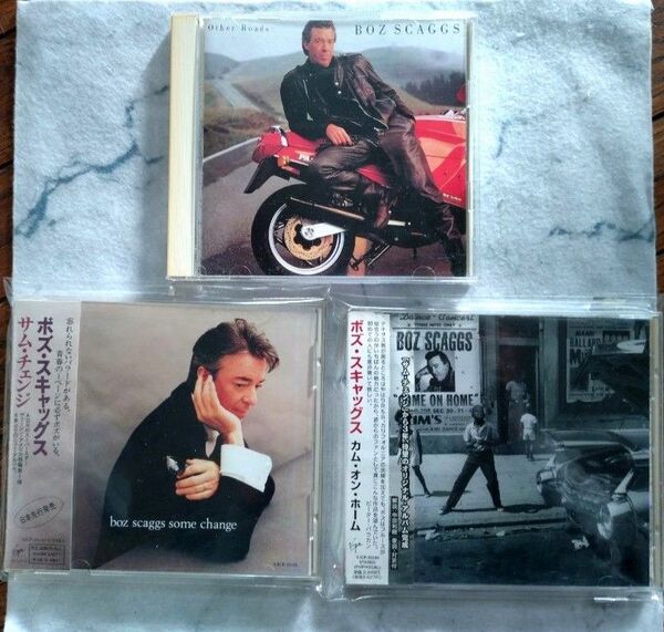 【ボズ・スキャツグス★国内盤CD3枚セット!】サム・チェンジ+カム・オン・ホーム+アザー・ロード