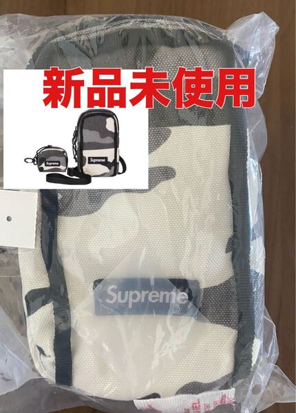 【新品未使用】Supreme - Camera Bag + Mini Pouch Camo
