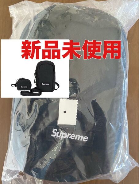 【新品未使用】Supreme - Camera Bag + Mini Pouch Black