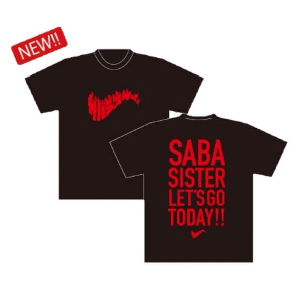 サバシスター My girlfriend is PIZZA OF DEATH Tour ファイヤーロゴTシャツ XL 黒 ブラック
