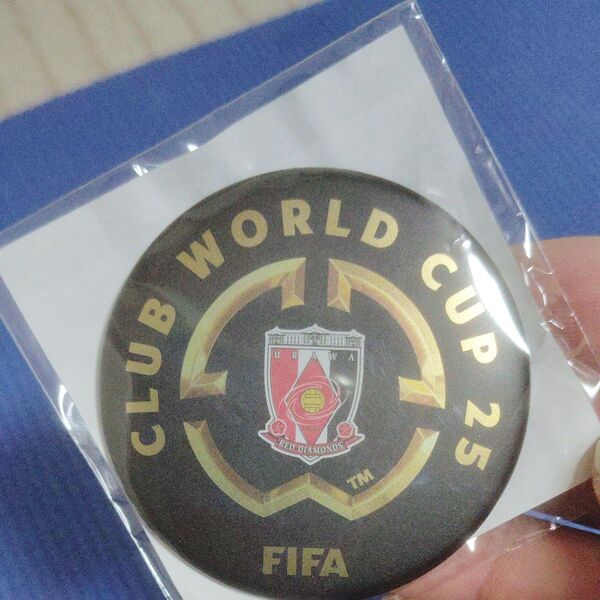FIFAクラブワールドカップ2005 記念缶バッジ 浦和レッズ