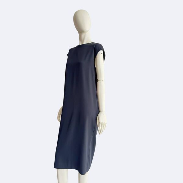 BEAUTY&YOUTH UNITED ARROWS ワンピース ネイビー フレンチスリーブ