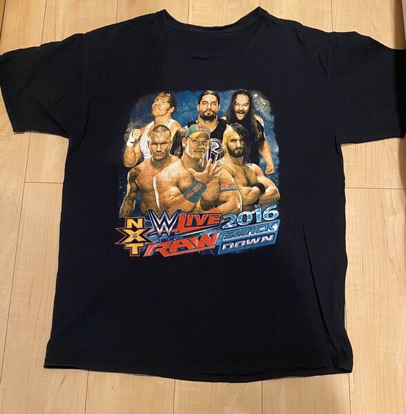 2016 NXT WLIVE RAW プロレスTシャツ