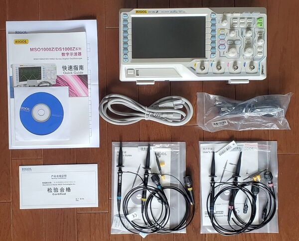 Rigol デジタルオシロスコープ DS1054Z(100MHz化済み/オプション多数)