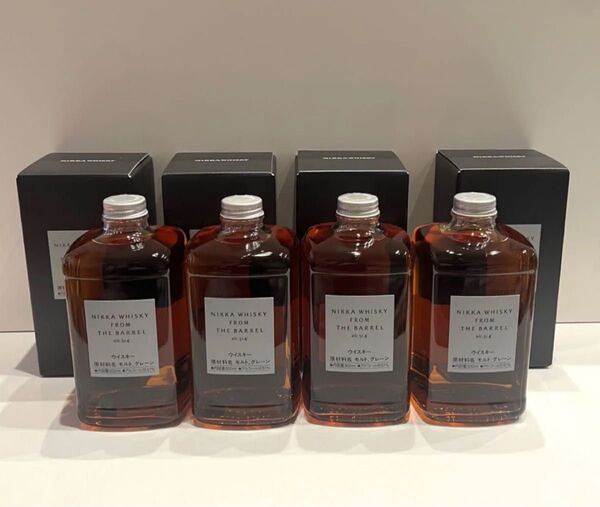 ニッカウヰスキー フロムザバレル 500ml 4本【箱入り】