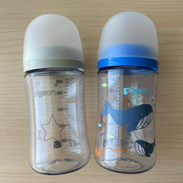 ピジョン Pigeon 母乳実感 哺乳瓶 240ml プラスチック