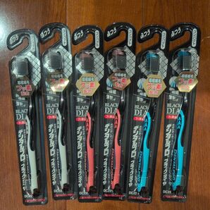 デンタルプロ ブラックダイヤ ハブラシ ふつう 6本セット