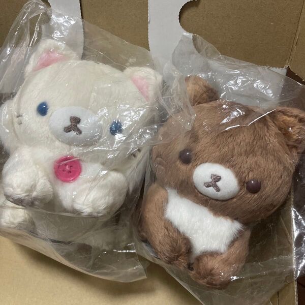 新品未開封★お顔厳選★ココアキャット バニラキャット コリラックマストア 有楽町マルイ期限限定 数量限定ぬいぐるみ リラックマ
