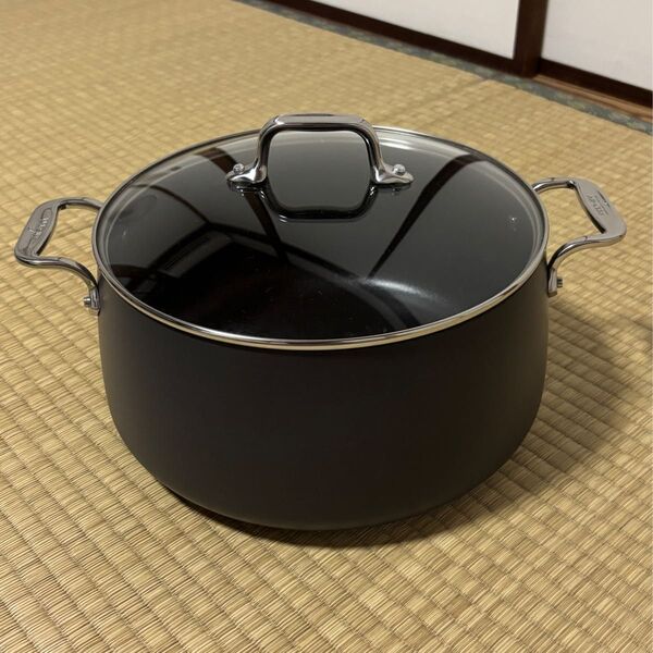 オールクラッド/All Clad 8QT 7.6リットル 蓋付き 両手鍋