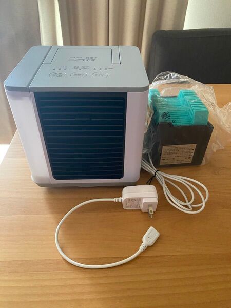 ここひえ 抗菌+ CCH-R5WS パーソナル クーラー 冷風機 冷風扇 コンパクト