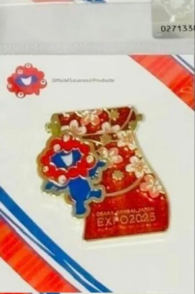 大阪・関西万博 EXPO2025 公式 ミャクミャク ピンバッジ