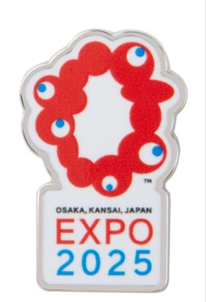 大阪・関西万博 EXPO2025 公式 ミャクミャク ピンバッジ