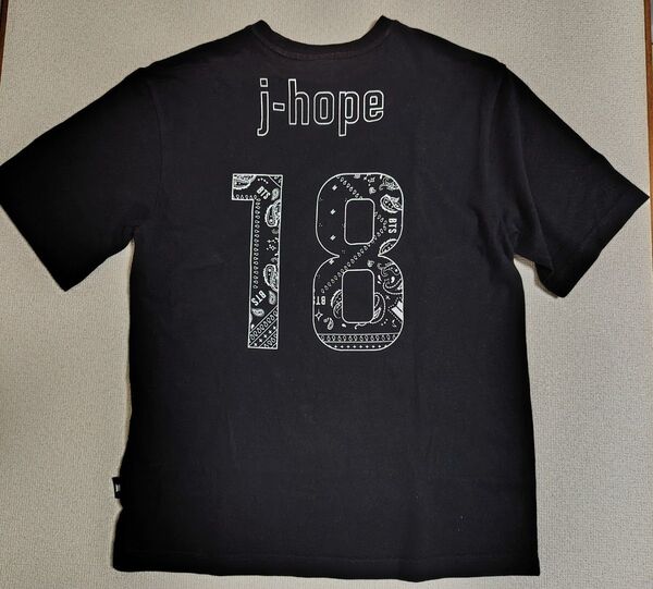 中古品★USED TEAM BTS Tシャツ SサイズJ-HOPE ホビ ホソク