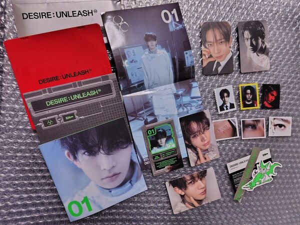 ENHYPEN DESIRE:UNLEASH ENGENE ver. ヒスン HEESEUNG セット
